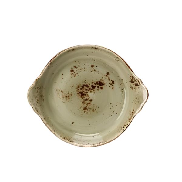 Steelite 8.5" Round Eared Dish, Green 12 /Case