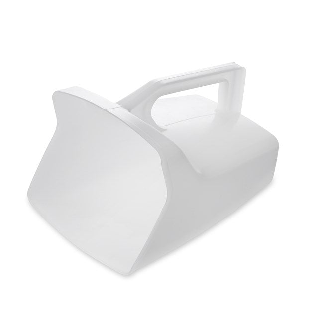 Rubbermaid 2885 64 Oz Plastic Utility Scoop, White
