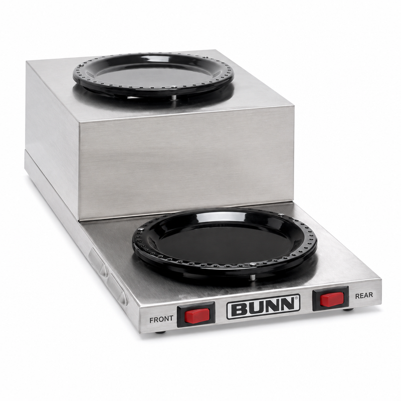 Bunn 2 Position Step Up Coffee Decanter Warmer - WL2