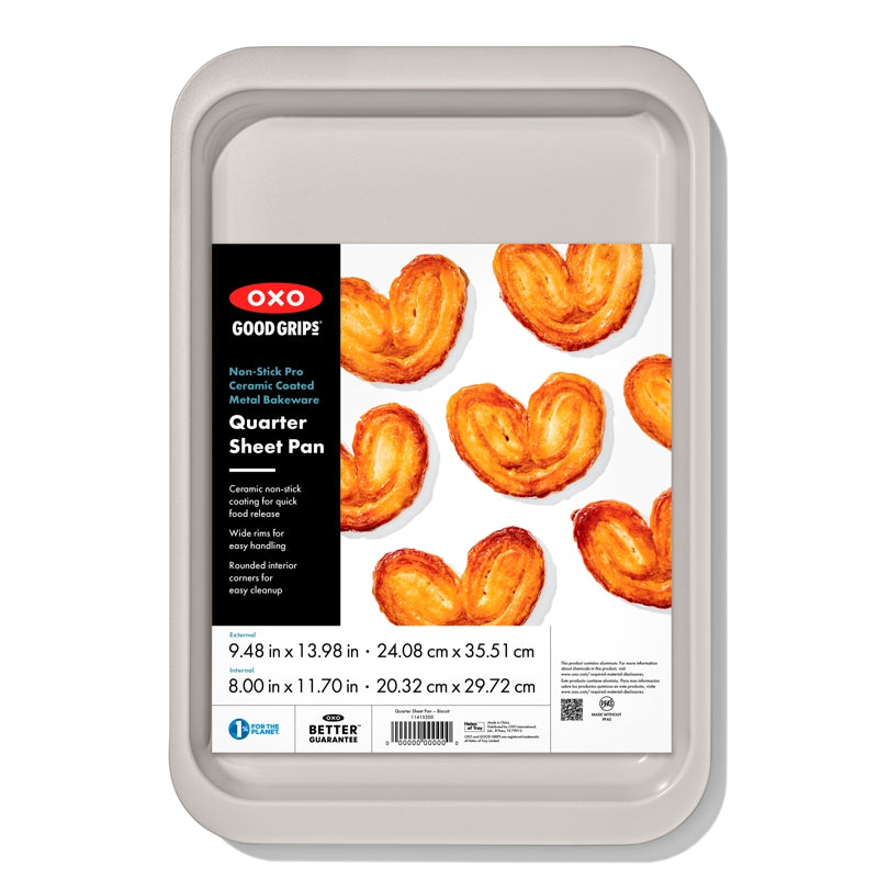 OXO PRO Ceramic Coated Quarter Sheet Pan