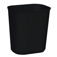 Rubbermaid 3.5 Gallon Rectangular Fire Resistant Wastebasket, Black