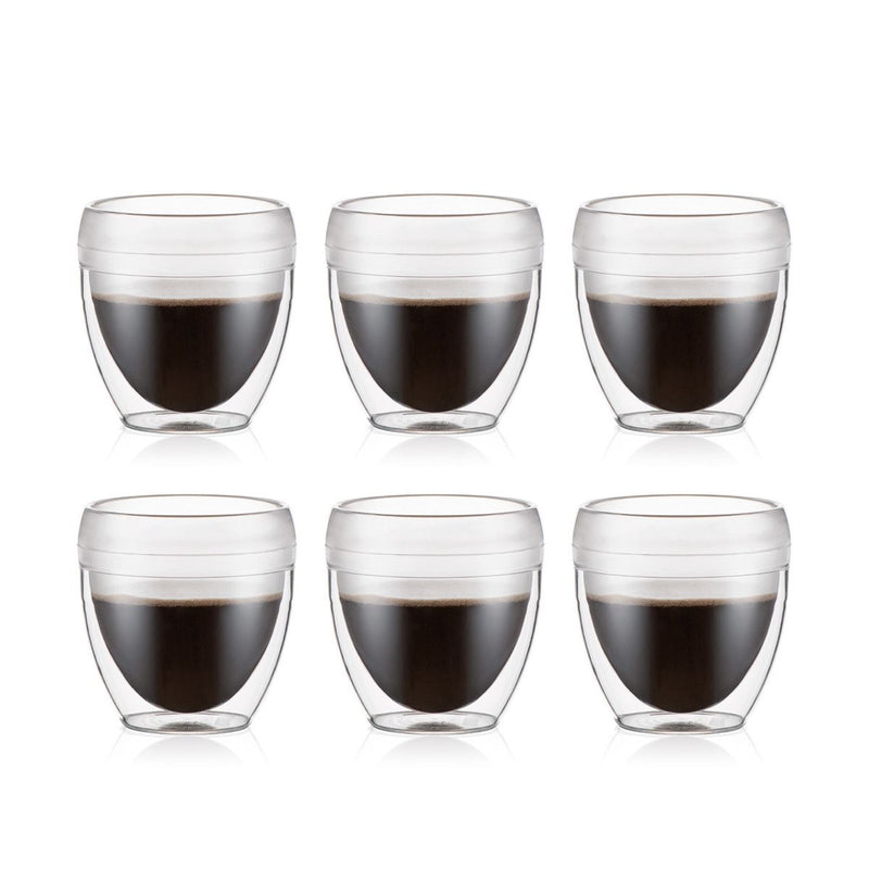 Bodum Pavina Outdoor 8 Oz Double Wall Tumbler 6 / Set
