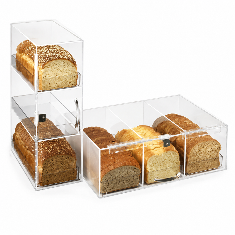 Cal-Mil 3 Tier Stackable Classic Bread Display Case*