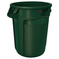 Rubbermaid Brute 32 Gallon Round Trash Can, Green