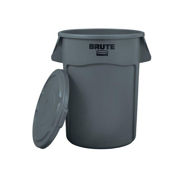 Rubbermaid Brute 20 Gallon Round Trash Can Lid, Grey