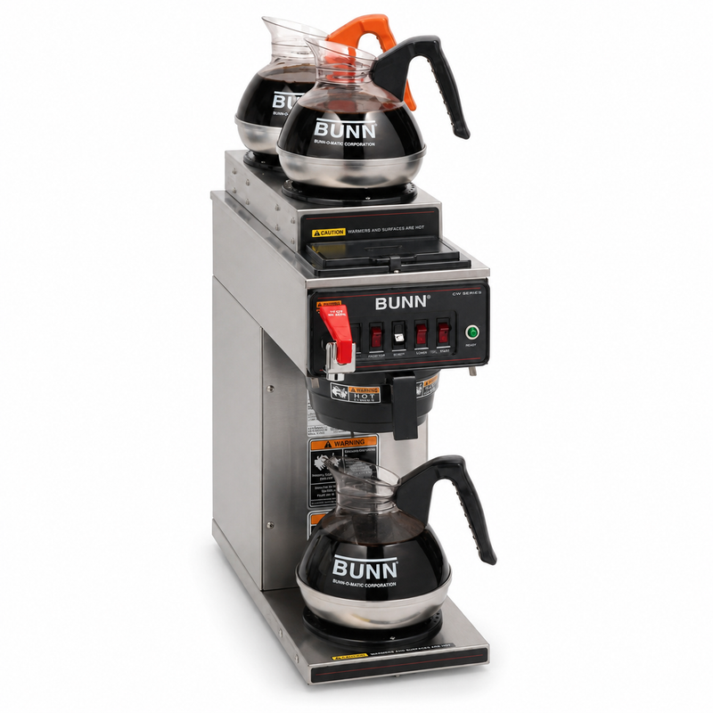 Bunn Automatic Coffee Brewer with 3 Warmers, 120 Cups /Hour - CWTF35-3