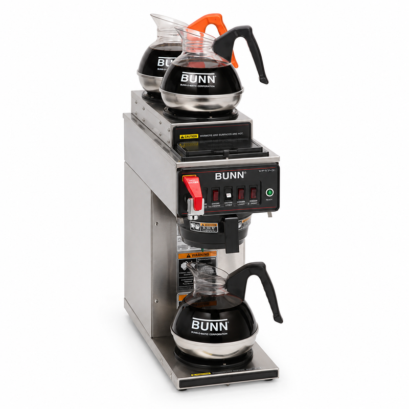 Bunn Automatic Coffee Brewer with 3 Warmers, 120 Cups /Hour - CWTF35-3