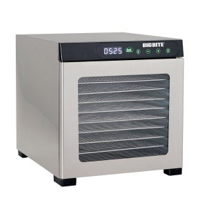 Big Bite 10 Tray Digital Stainless Steel Food Dehydrator