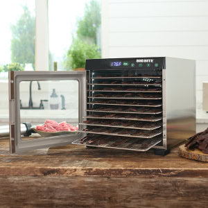 Big Bite 10 Tray Digital Stainless Steel Food Dehydrator