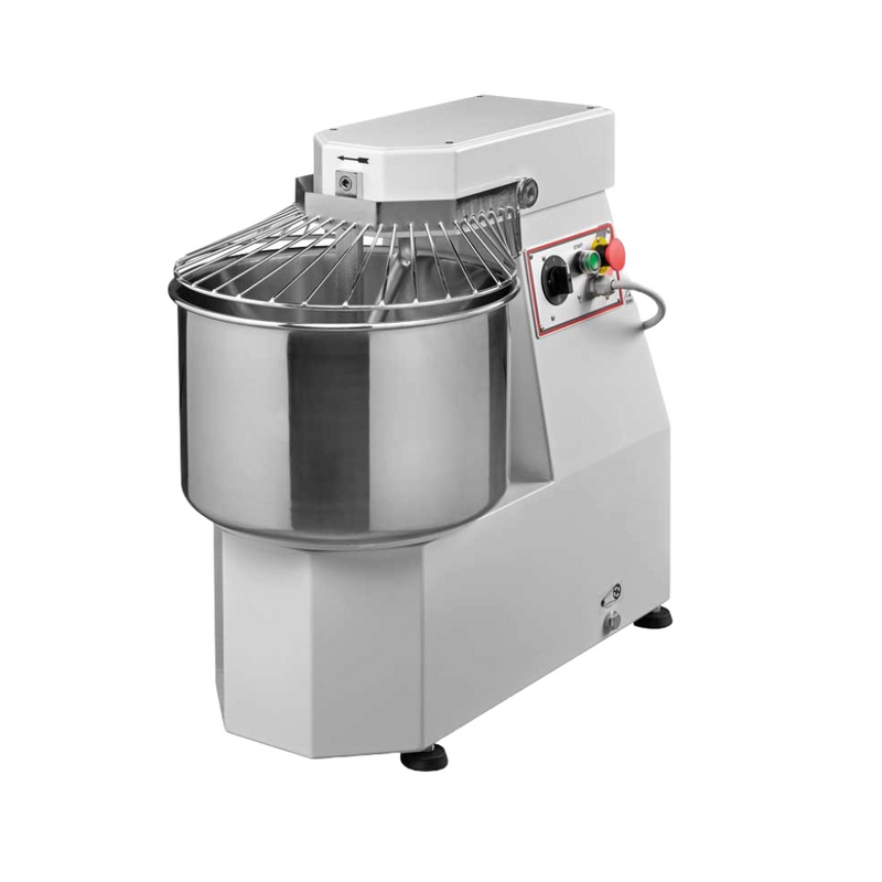 Trento 40 lb Spiral Dough Mixer Heavy Duty 1.2 HP 208V, 3 Phase