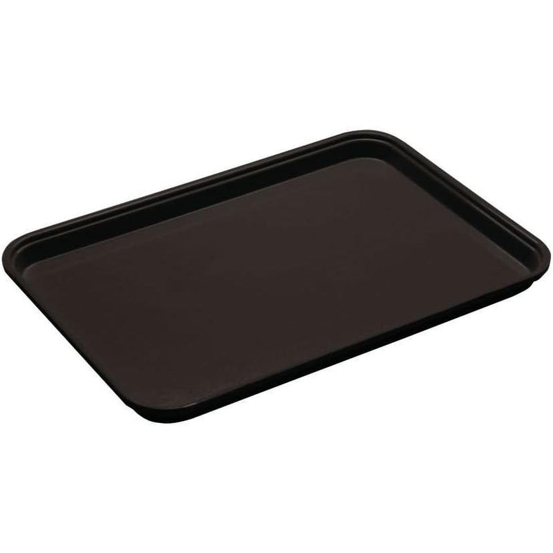 Cambro 13" x 18" Market Display Tray, Black 12 /Case - 1318MT110