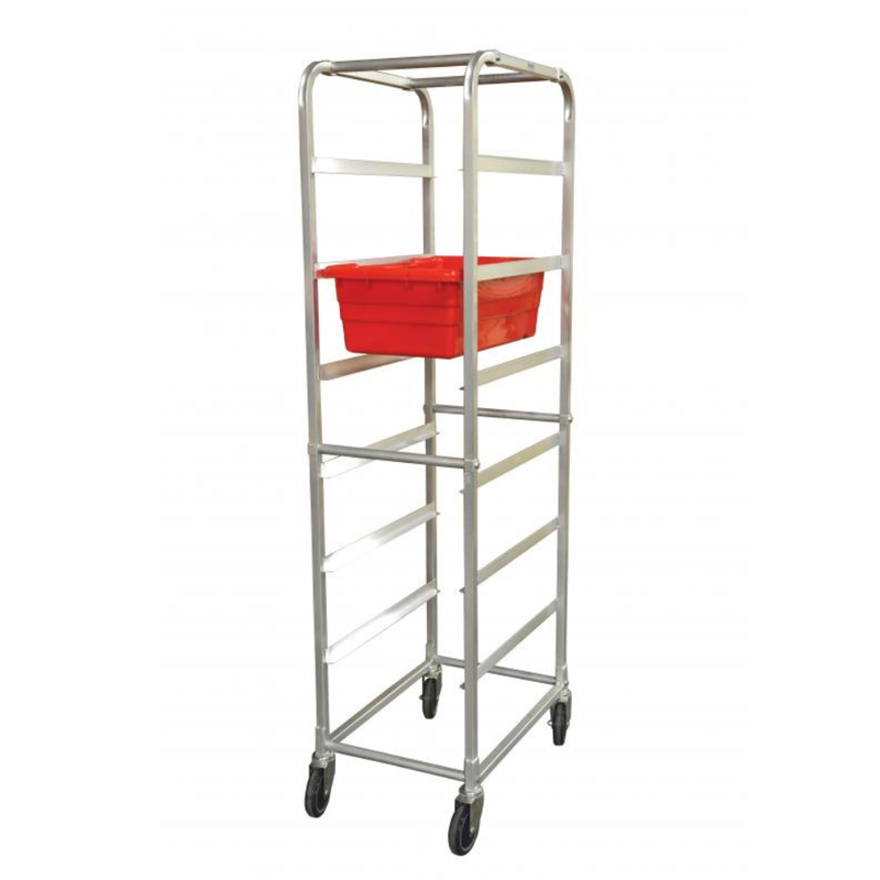 Nella Aluminum 6 Tier Lug Rack 10" Spacing, 26.5” x 18.8" x 75.8”