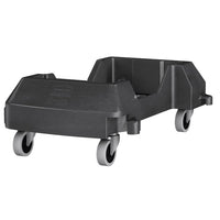 Rubbermaid Slim-Jim Trolley for 3540 & 3541 Containers, Black