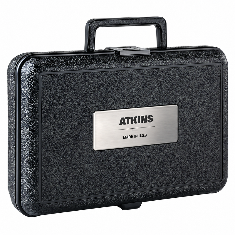 Cooper-Atkins Hard Carry Case for Thermocouple Thermometers with Label