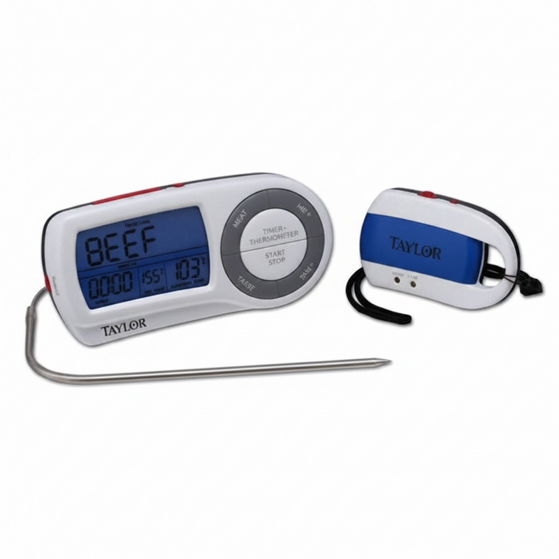 Taylor Gourmet Wireless Remote Cooking Thermometer (C°/F° Mode) 0° to 232° C