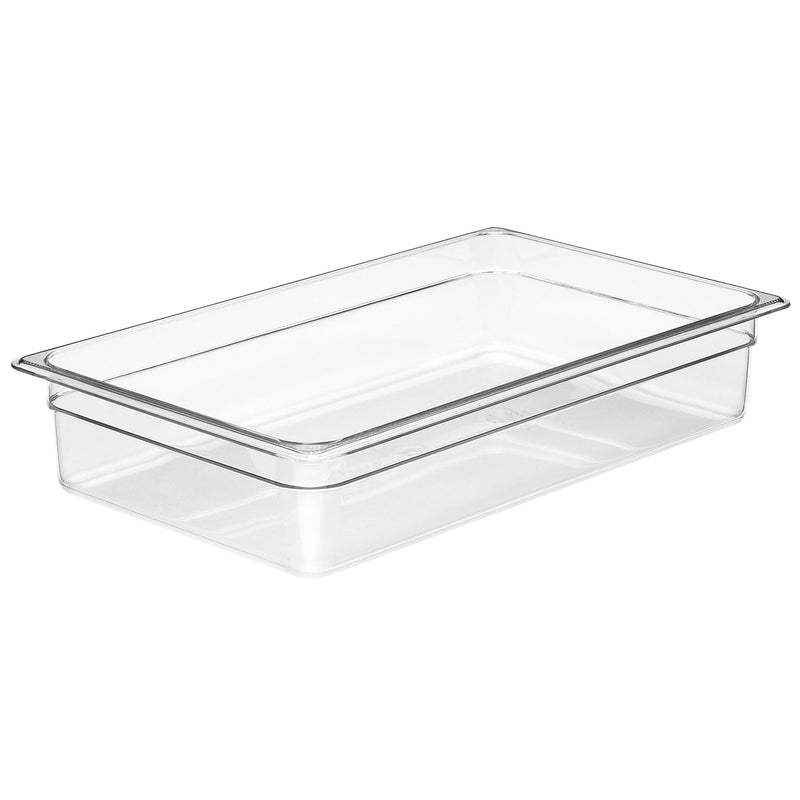 Cambro 14CW135 Full Size Food Pan 4" Deep, Clear