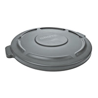 Rubbermaid Brute 10 Gallon Round Trash Can Lid, Grey