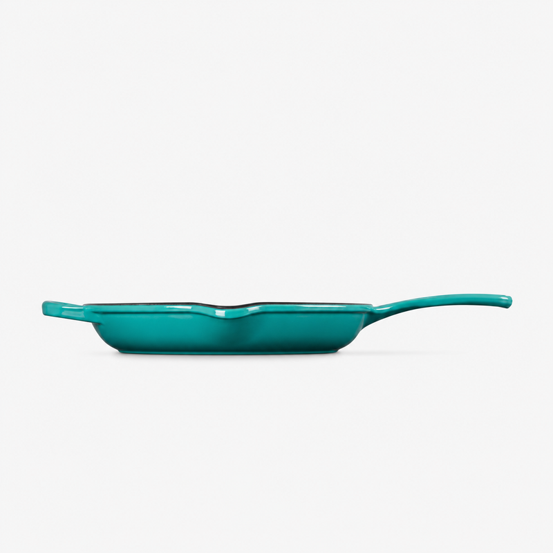 Le Creuset Iron Handle Skillet 26 cm, Bleu Riviera