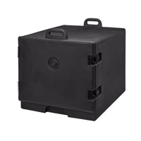 Cambro 1826MTC110 Cam Carrier Insulated Front Loading Sheet Pan Carrier, Holds 6 Full Sized Pans, Black