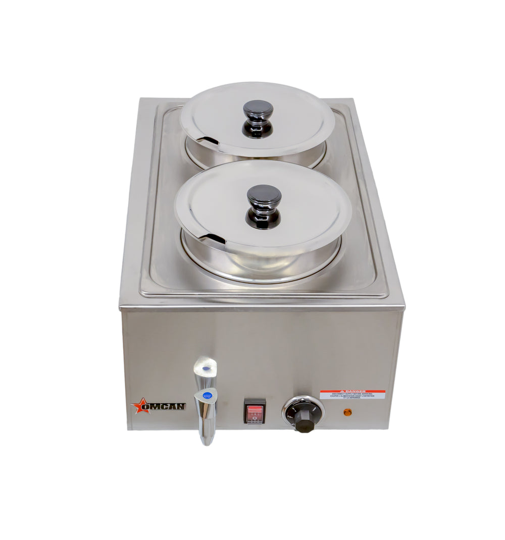 Nella Double Well Food Warmer with 8 Litre Per Container Capacity
