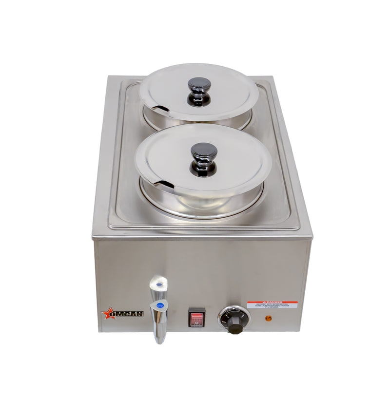 Nella Double Well Food Warmer with 8 Litre Per Container Capacity