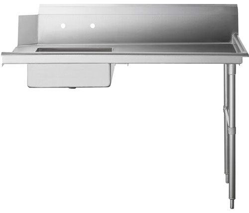 Nella 48" Soiled Dishtable Right Side with Sink