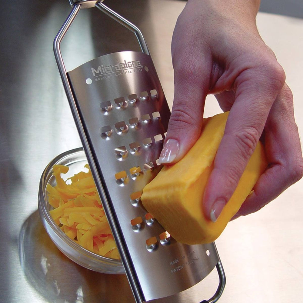 Microplane 13" Professional Series Extra Coarse Cheese Grater, Black