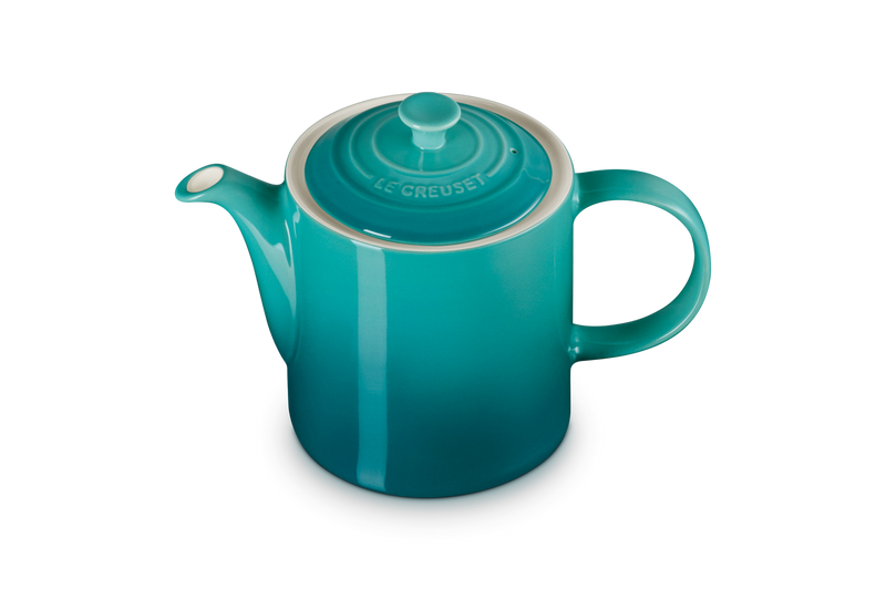 Le Creuset 1.3 Litre Classic Grand Teapot, Bleu Riviera