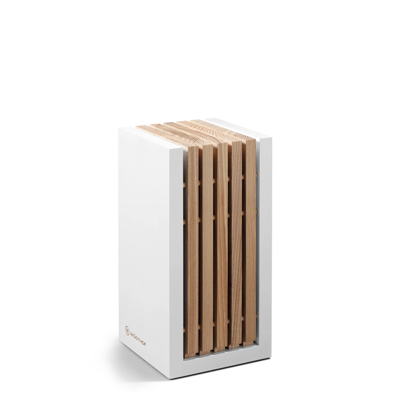 Wusthof 4-Slot Designer Knife Block, White
