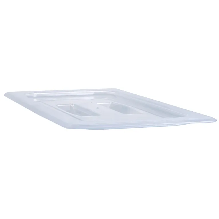 Cambro 1/2 Size Translucent Polypropylene Food Pan Lid with Handle