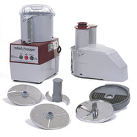 Robot Coupe R2DICE 3 Qt Continuous Feed Combination Food Processor One Speed, 2 HP
