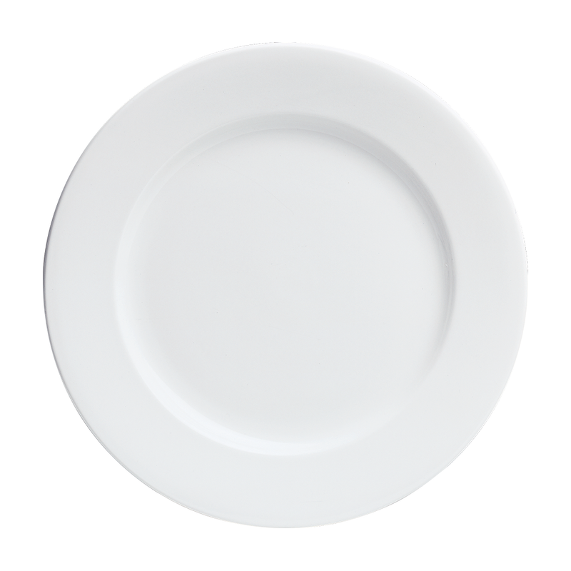 Cameo Imperial White 10.25" Rim Plate 24 /Case