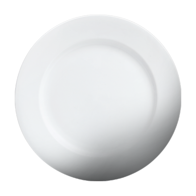 Cameo Imperial White 11" Rim Plate 18 /Case
