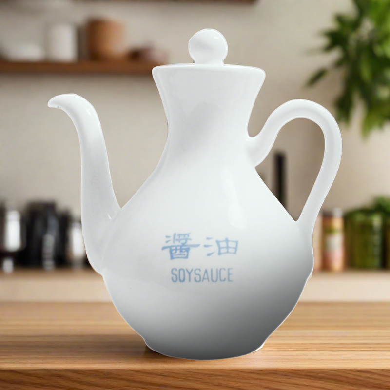 Cameo Imperial White 5 Oz Soy Sauce Pot 12 /Case