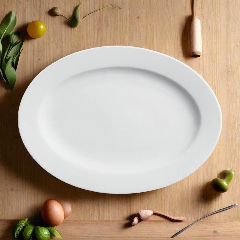 Cameo Imperial White 16" Oval Platter 10 /Case