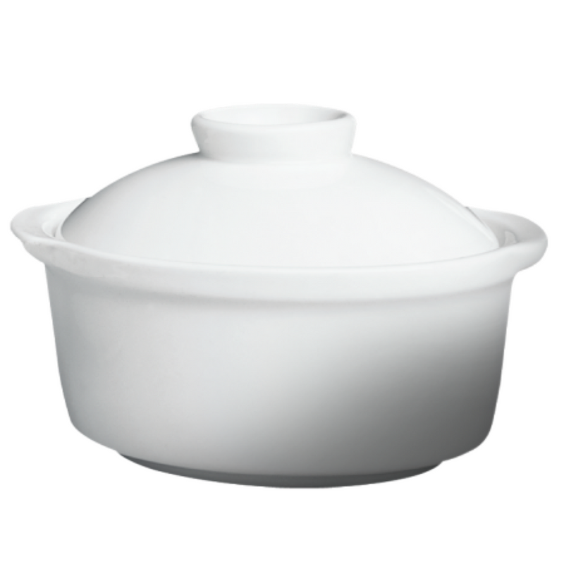 Cameo Imperial White 4" Soup Tureen 32 /Case