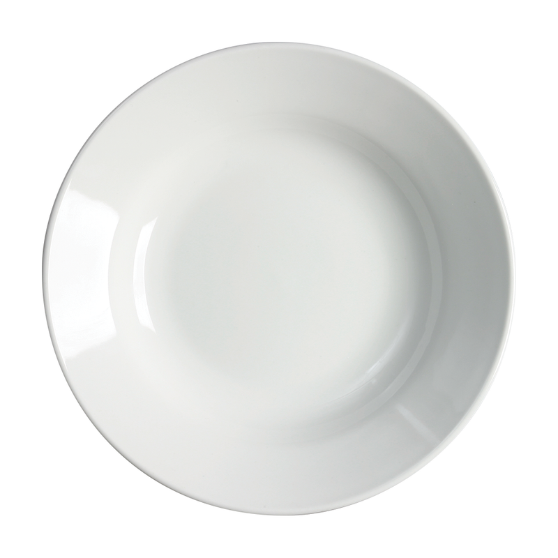 Cameo Imperial White 8" Rim Soup Plate 36/ Case