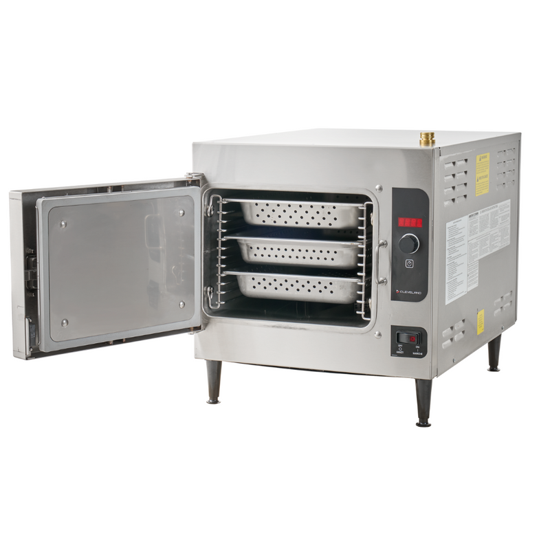 Cleveland SteamCraft Ultra 3 Pan Electric Countertop Steamer, 208V