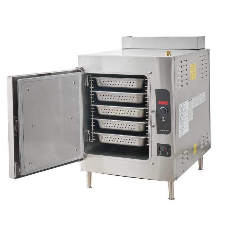 Cleveland SteamCraft Ultra 5 Pan Countertop Steamer, Natural Gas