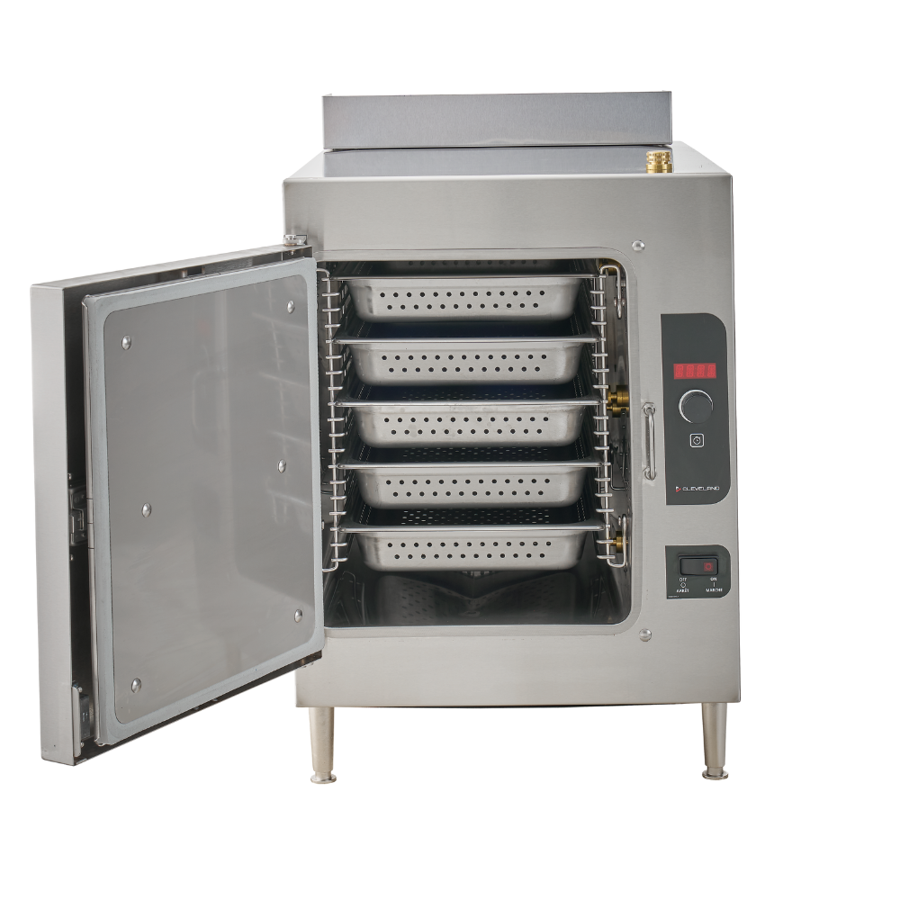 Cleveland SteamCraft Ultra 5 Pan Countertop Steamer, Natural Gas