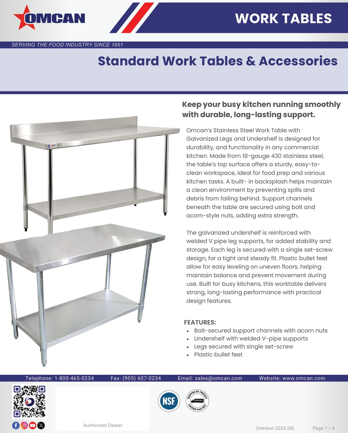 Spec Sheet