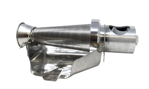 Trento #22 Meat Grinder Attachment for Tomato Squeezers, European Stainless Steel