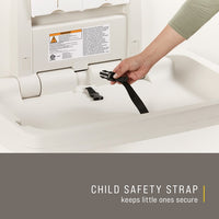 Rubbermaid Horizontal Baby Changing Station / Table, Grey