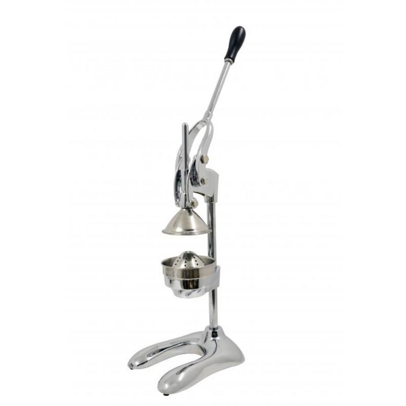 Nella Manual Citrus Squeezer with 5" Cutter Plate, Chrome