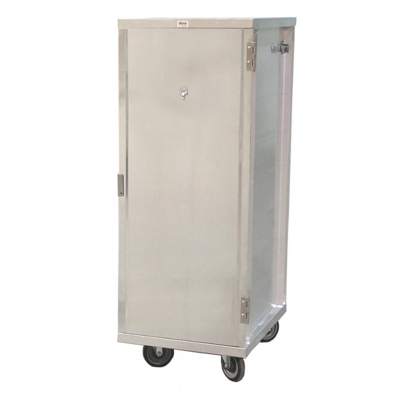 Nella 32 Tier Enclosed Aluminum Cabinet, 28" x 21" x 56"
