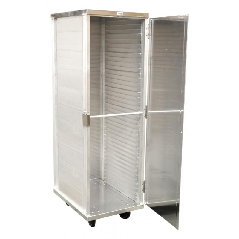 Nella 40 Tier Enclosed Aluminum Cabinet, 27.25” x 20.5” x 66.25”