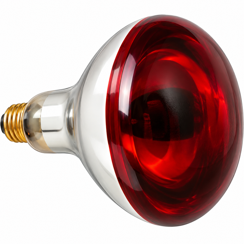 FMP Infrared Bulb, Shatter Resistant, Red 250 Watt