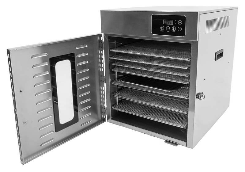 Nella 12 Tray Stainless Steel Digital Control Food Dehydrator