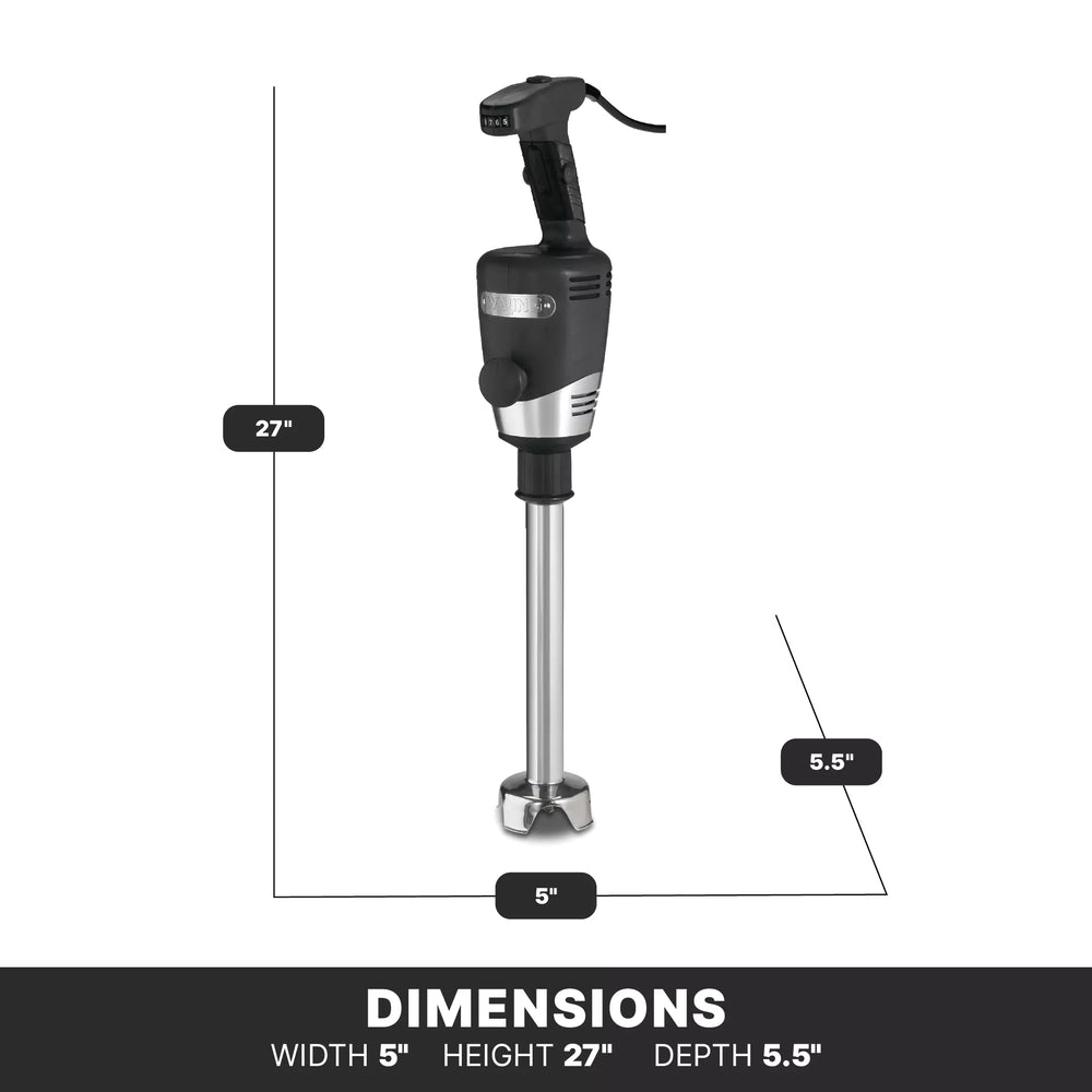 Waring Big Stik 12" Immersion Blender, Variable Speed, 1 HP