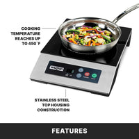 Waring Countertop Induction Range 11.5" x 11.75" 120V